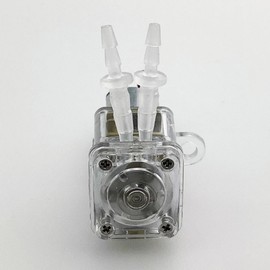 GROTHEN Peristaltic Pump Dosing Pump Mini Pump Liquid Self-priming Water Pump Silicone Tube for Aquarium Tank Lab Chemical Analysis 3V 1mm ID x 2mm OD