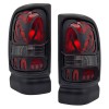 Neutron Motorsports Fits Dodge Ram 1994-2001 Black Textured Tail Light