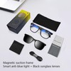 2 In 1 Magnetic Smart Glasses, Wireless Smart Glasses with