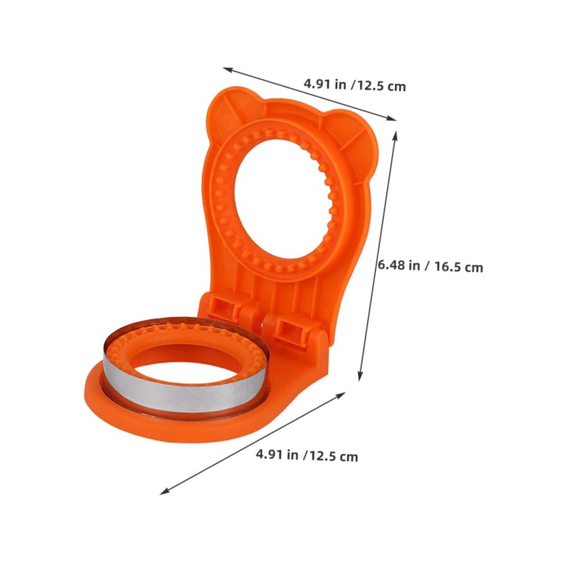 LIFKOME Sandwich Cutter and Sealer: Sandwich Press Maker for Kids