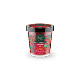 Natura Siberica Organic Shop Body Desserts Strawberry Jam Deep Cleansing Body Scrub, 450ml