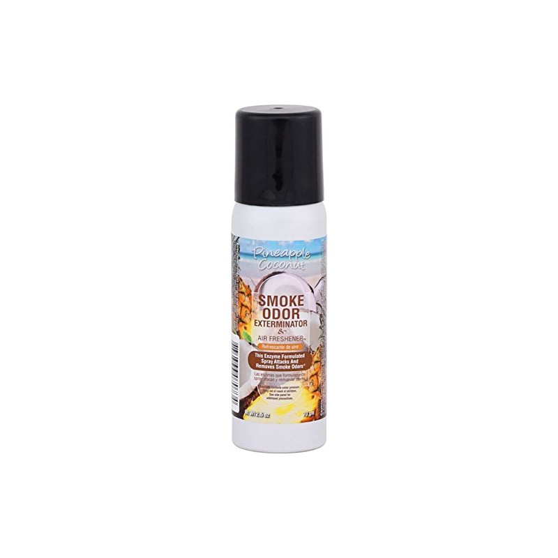 Smoke Odor Exterminator 2.5 oz Mini Spray, (Pineapple Coconut)