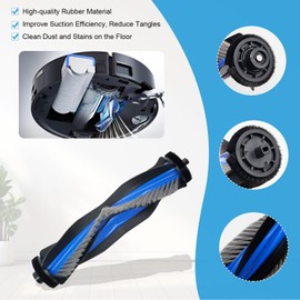 KiimSin KiimSin Ersatzteil f1r ECOVACS DEEBOT X8 Omni, X8 PRO Omni Staubsauger Roboter Zubeh?r, 1 Hauptb1rste, 2 B1rstenwalze, 3 Staubbeutel, 4 Seitenb1rsten, 3 Filter, B1rste