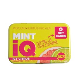 MintiQ Sugar Free Icy Citrus, 40 Mints