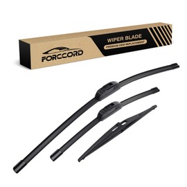 Forccord 3-Pack Windshield Wiper Blades Fit for INFINITI QX60 2014-2025 2026 Original Equipment Windshield Wipers 26"+ 17"+ 12" Hook Car Accessories