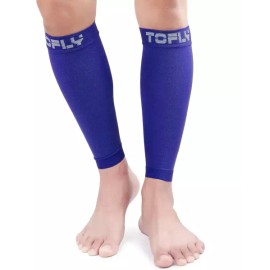 TOFLY 남녀용 종아리 압박 슬리브 1쌍 다리 지지용 무족 양말 20-30mmHg 정강이 부종 정맥류 산부인과 [4X-Large (1 Pair)] TOFLY Unisex Calf Compression Sleeve 1 Pair Leg Support Ankle Socks 20-30mmHg Shin Swelling Varicose Veins Gynecology [4X-Large (1 Pair)]