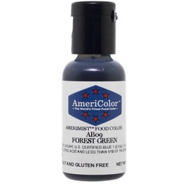 AmeriColor AmeriMist Forest Green Airbrush Food Color, .65 oz.