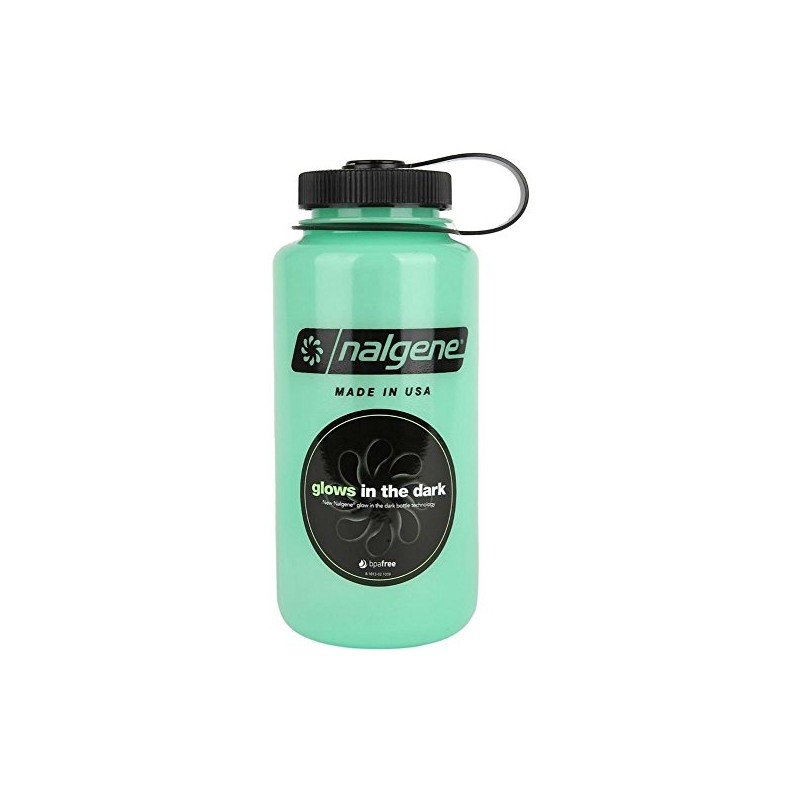 Nalgene Everyday Wide Mouth Water Bottle, - Grün - Glow
