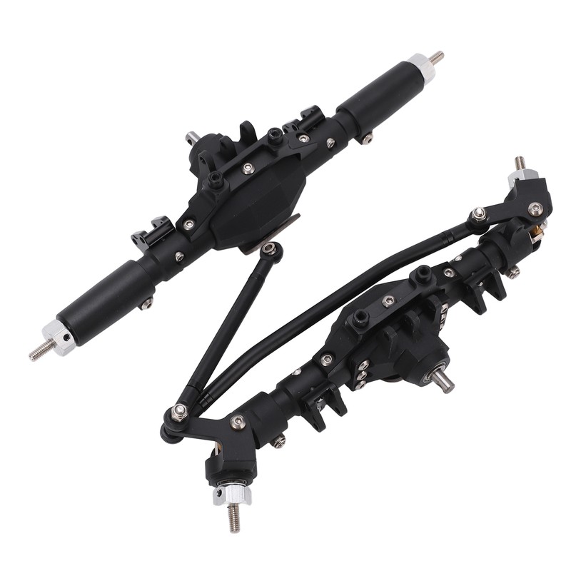 RC Front Rear Axles Complete Set Metal Assembly Kit Axle