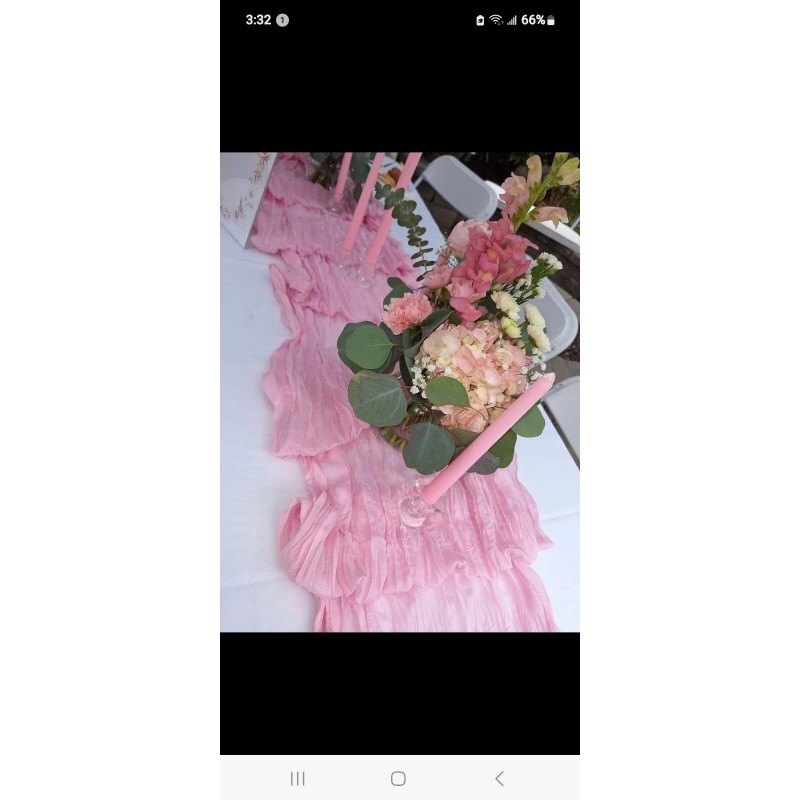 babenest Cheesecloth Light Pink