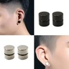 Juego de 12 pares de pendientes Unisex，Pendientes de aro sin