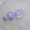 Violet Ocean Pedi Tips - Pedi Tip Full Set (10P)