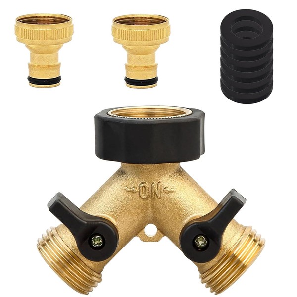 Tap Distributor, 2-Way Y Distributor, 2-Way Distributor Water 3/4 Inch,