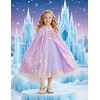 Girls Elsa Cape Kids Anna Play Cloak Girls Snow Cape