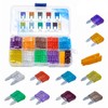 AHL 145pcs Mini Flat Fuse Set 3A 5A 7.5A 10A