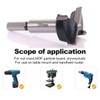 Sinoprotools HW Forstner Drill Bit Diameter 38 mm, 10 mm