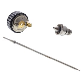 1.3 mm Needle, Fluid Nozzle and Air Cap Set Only - Fits a Master Pro 55 Series High Performance Pressure Spray Gun - Ideal for Automotive Primers, Topcoats, Clearcoats - Advanced Atomization