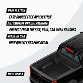 FX4 Off Road Skull Decal Replacement Sticker F 150 Bedside Emblem for 4x4 Truck Super Duty