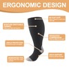 DRESHOW Compression Stockings Plus Size for Men and Women Compression