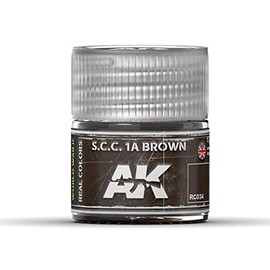 AK REAL COLORS RC034 S.C.C. 1A Brown (10 ml)
