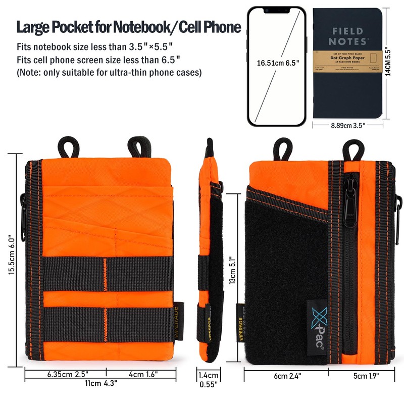 VIPERADE VE18 X-Pac Small EDC Pouch Tool Organizer,Multifunction Small Tools