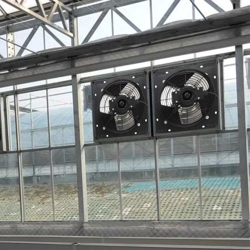 elfinrm 16 Inch Shutter Exhaust Fan, Exhaust Fan Wall Mounted,