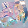 DANNEASY 20 Rolls Glass Paper Sheets, Cellophane Film Nail Foil