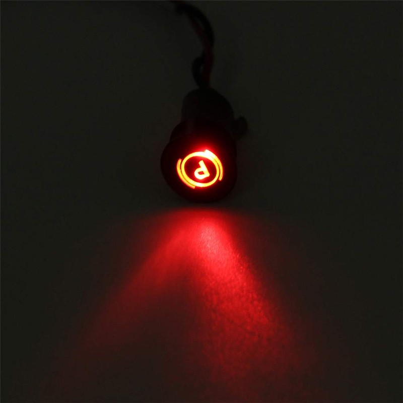 TuToy 12 8mm LED Dash Warning Light with Line and