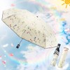 DBA FDJASGY UV Sun Umbrella Compact Folding Travel Umbrella Auto