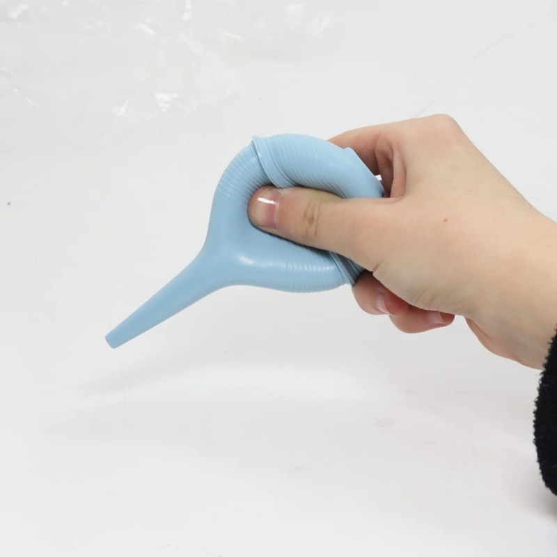 Ear Syringe Rubber Suction Ear Cleaning Wax Removal Gentle Ear