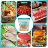 10×Steam Cooking Bags Large Size Microwave Steamer Bags for Vegetables,Potatoes