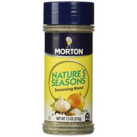 Morton's. Nature's Seasons, Seasoning Blend, No MSG & 25% Less Sodium, 7.5oz Bottle (Pack of 3)