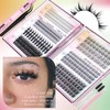 Lash Clusters Kit with Spikes and Bottom Lashes 8 Styles