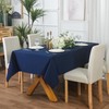 ZIMEL HOMES Extra Large Rectangular Fabric Tablecloth 150x300cm and 140x200cm
