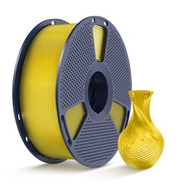 PLA/ PLA+/PLA META 1KG Standard Filament Neatly Wound 1.75mm ±0.02mm Accuracy Springtok for Easter day Mother‘s day gift print for fun:_PLA+ Transparent Yellow