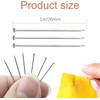 1000-Piece Premium Sewing Pins Set – 1 Inch Steel Pins