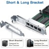 HiFiber H!Fiber Gigabit 4-Port Network Card Intel I350-