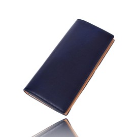 MGsable Goat Leather Long Wallet, Men's, Women's, Genuine Leather, Foldable, Goat Leather, Bill Compartment, Skimming, Large Capacity, Thin, RFID Goat Leather, Cover, Green, Gray, Men's Wallet,