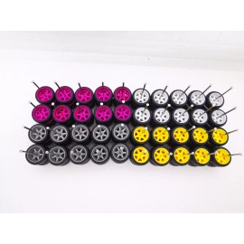 Samed Wheels 20 set ECO Samed Wheels 6 spoke ECO color MIX, clearance #202