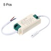 PATIKIL 8-12W 300mA LED Driver, 5 Pack AC 85-265V Output