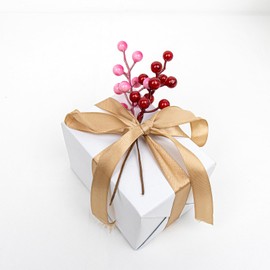 MagicWreath Valentine's Day Decorations 32 Pack Valentines Day Picks Artificial Berry Stems with Red Pink Berries for Valentines Day Gifts Anniversary Wedding DIY Crafts