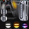 JESTMOTOR Motorcycle Highway Crash Bar Lights - Multicolor LED Switchback