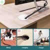 8Pcs Desk Grommet with Hole Saw,60mm Cable Wire Grommet Computer