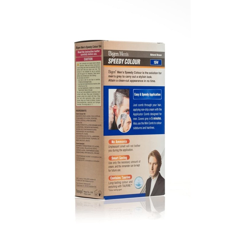 Bigen Men's Speedy Colour (Natural Brown)