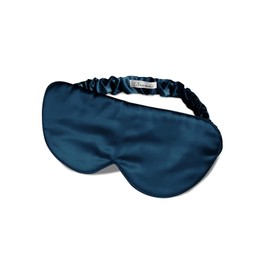 Branche Beauty Silk Eye Mask Pour Homme - Stylish 100% 6A Silk 22 Momme Sleep Mask, Eye Cover, Shade Blindfold Sleeping Mask for Luxury Sleep for Men Gifts for Him (Sapphire)