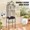 Happybuy 64-inch Open-top Large Parrot Bird Cage with Detachable Rolling