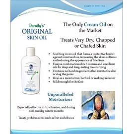 Dorothy's Original Skin Oil Lotion, Soothing Cream Oil, Protection 8oz  Bottle