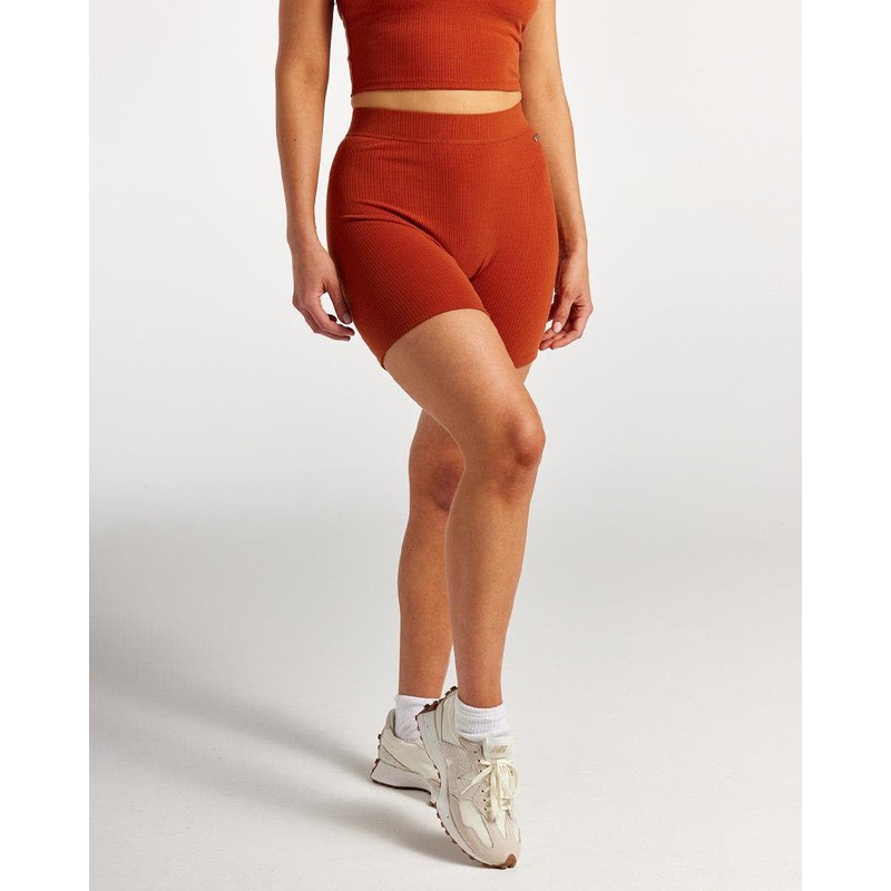 BYLT Ribbed Biker Short Womens_Black_X-Large