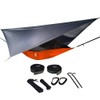 Oak Creek Camping Hammock and Accessories. Complete Package with Mosquito