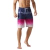 unitop Mens Swim Trunk 9 Inch Inseam Lightweight Drawstring Bathing